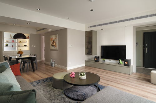 上海盧灣現代風格裝修設計 簡約與藝術的完美融合